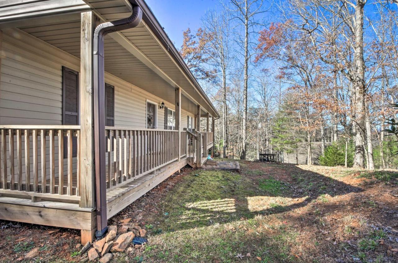 Blairsville Home With Deck And Stunning Mountain Views Hood Kültér fotó